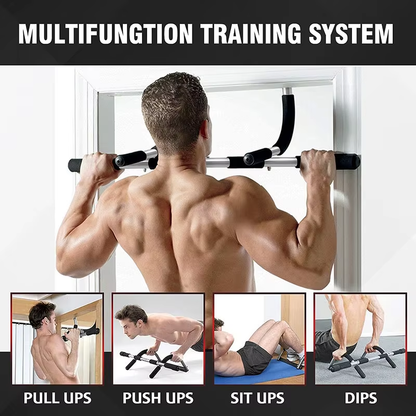 Adjustable Chin-Up/Pull-Up Bar - No Installation, Doorframe Mounted
